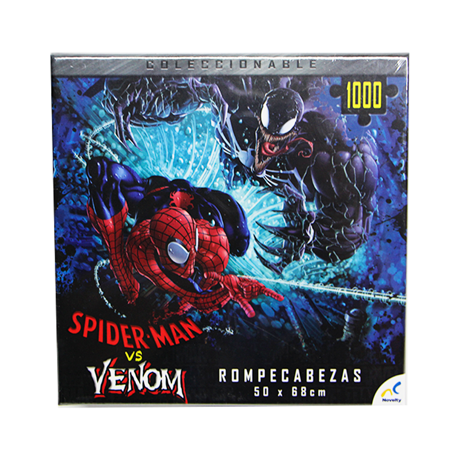 Rompecabezas Coleccionable Spider Man vs Venom 1000 pzs