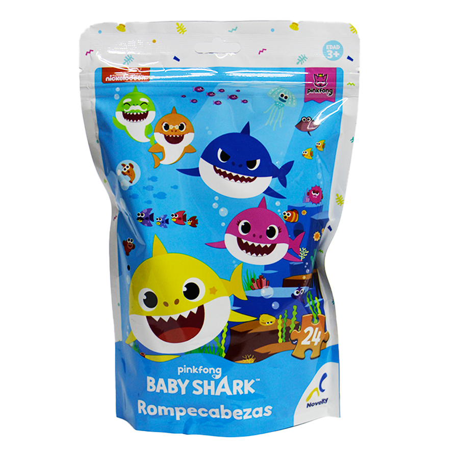 Rompecabezas FOIL Baby Shark 24 pzs